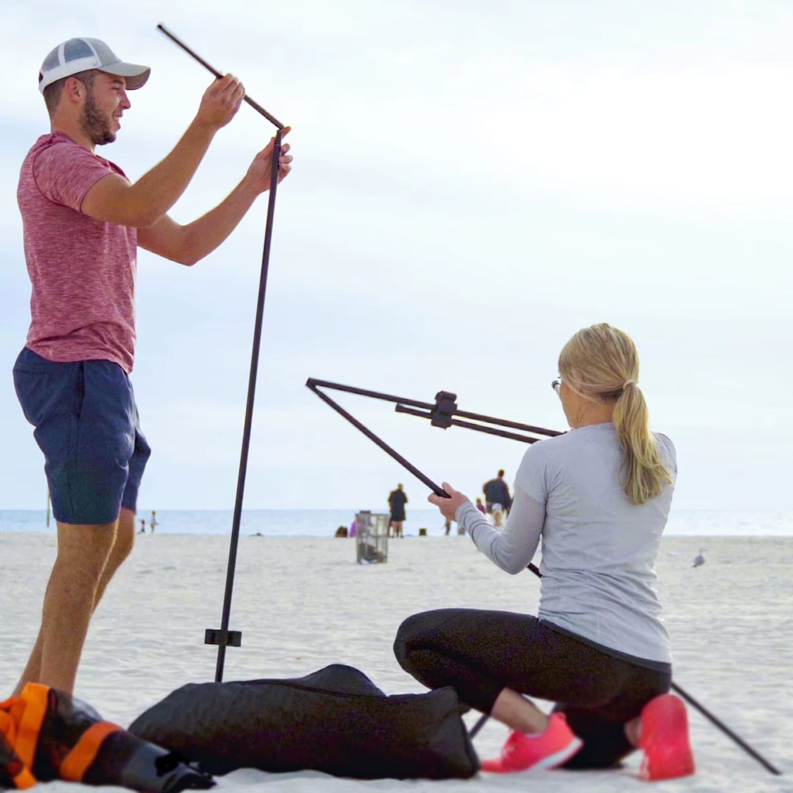 Portable Badminton Set
