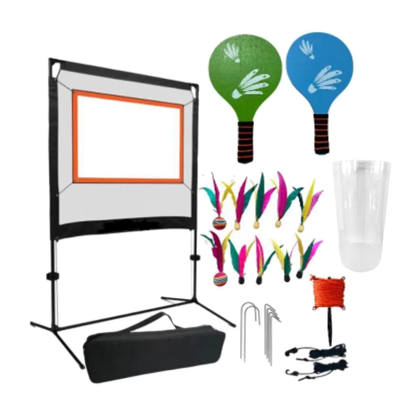 Portable Badminton Set