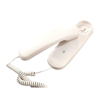 Corded Wall Phone, Trimline Phone for Hotel, Landline Wall Telephone Set for Home/Bathroom/School/Office